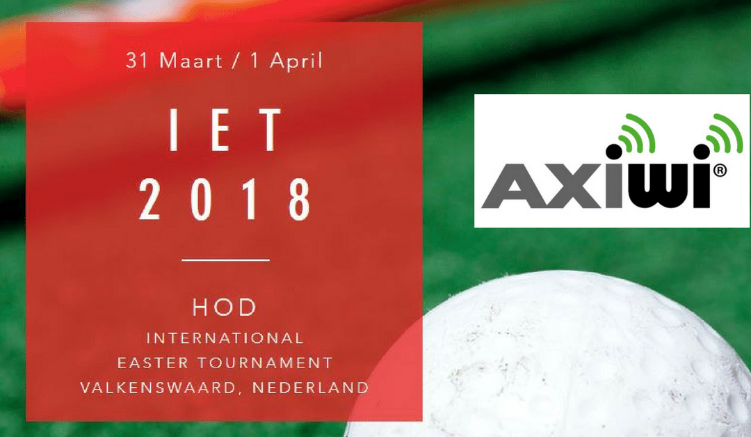 Axitour sponsor scheidsrechters HOD International Easter Tournament met AXIWI